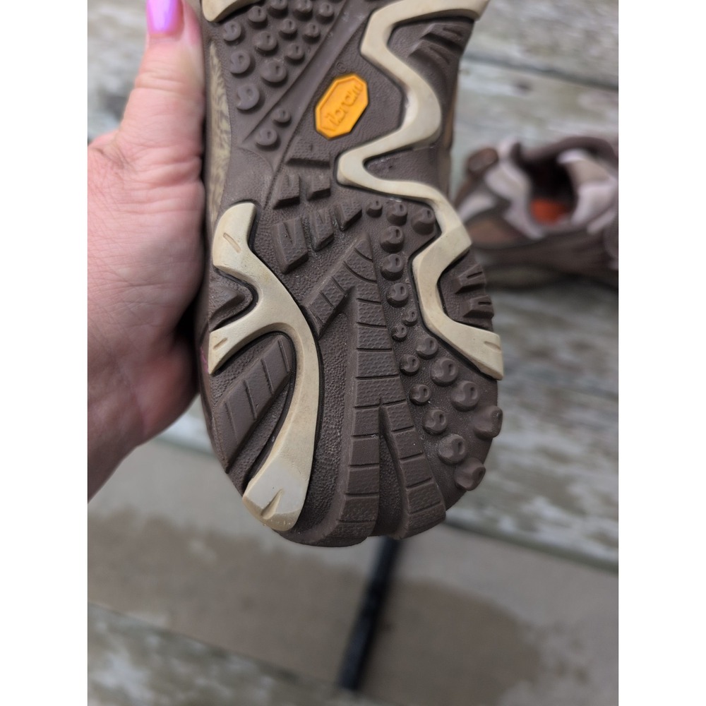Merrell Siren Sync Brown Periwinkle Aircushion Qform Vibram Shoes Womens Size 9 - Picture 7 of 8